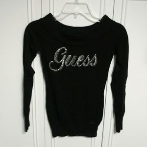 Guess Tight Off-the-Shoulder Top